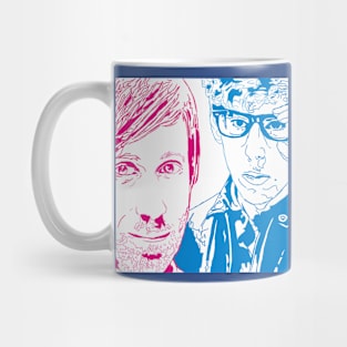 Ltll blck sbmrns outline Mug